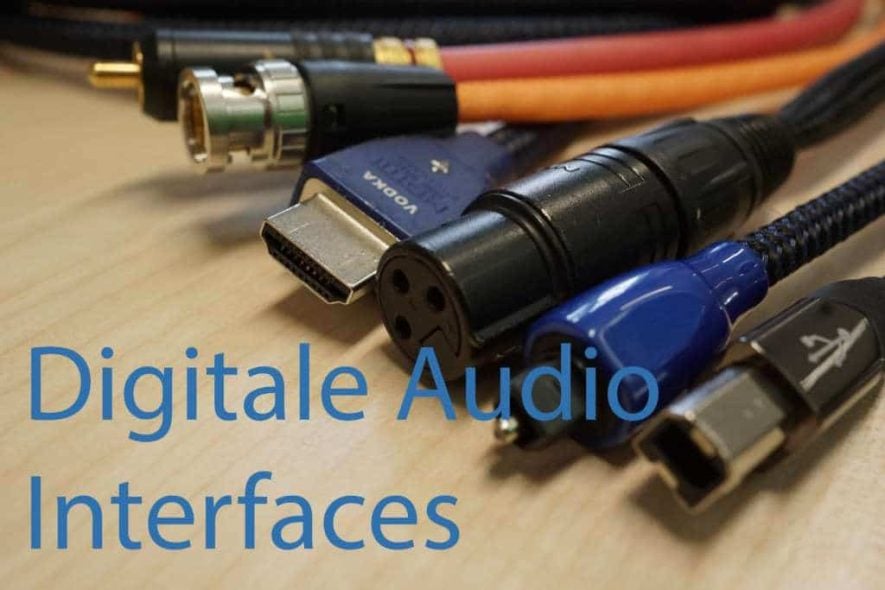 digitale audio interfaces